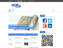 Tablet Screenshot of linkbyme.com